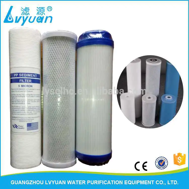 10 20 inch PPF+GAC+CTO Home Pure water filter cartridge