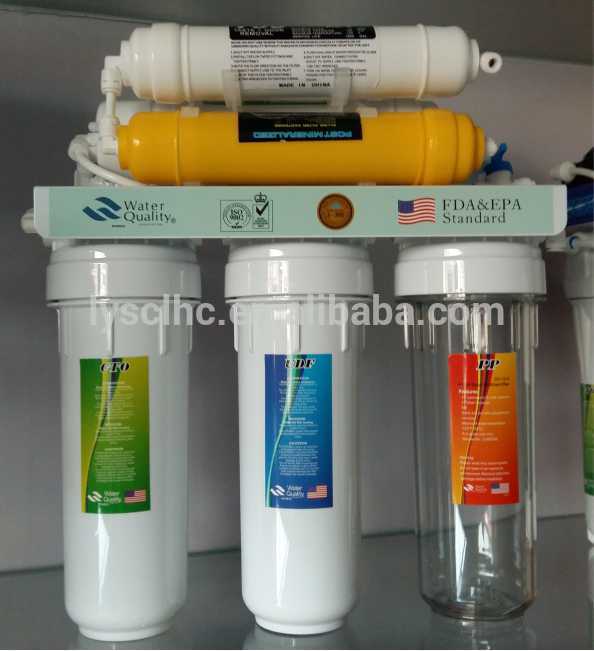 20 inch water filter PP + UDF + CTO cartridge for household pre-filtration