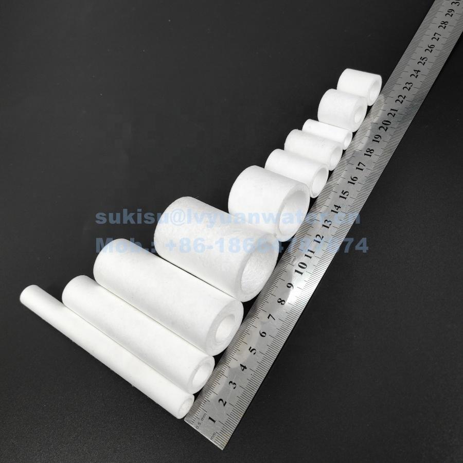 Custom Brown White Pneumatic PPF Polypropylene micron particulate probe filter element for water trap air filtration units