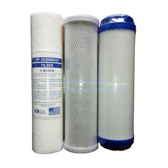 Household RO water 10 inch granular UDF activated carbon filter cartridge GAC for Pre-filtration