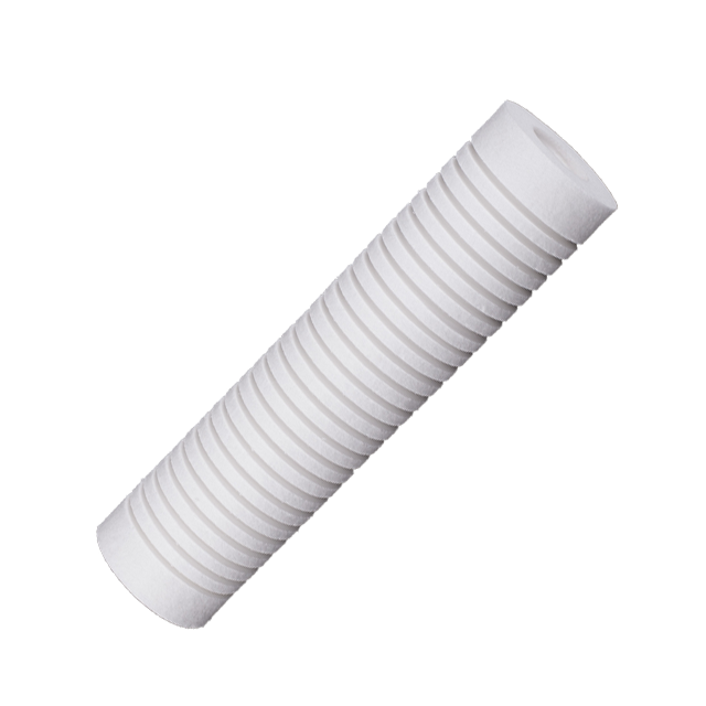 Big water filter rate PP filter core 1/5/10 microns water sediment filter cartridge with 222 226 227 Fin plastic