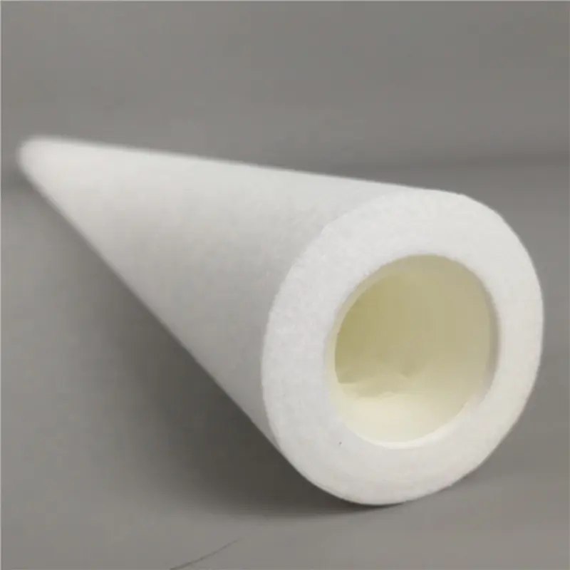 PP-F Sediment removal 1 5 10 25 microns water filters Melt blown PP cartridge polypropylene filter sponge for RO parts