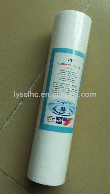 Water Quality Association PPF water filter cartridge