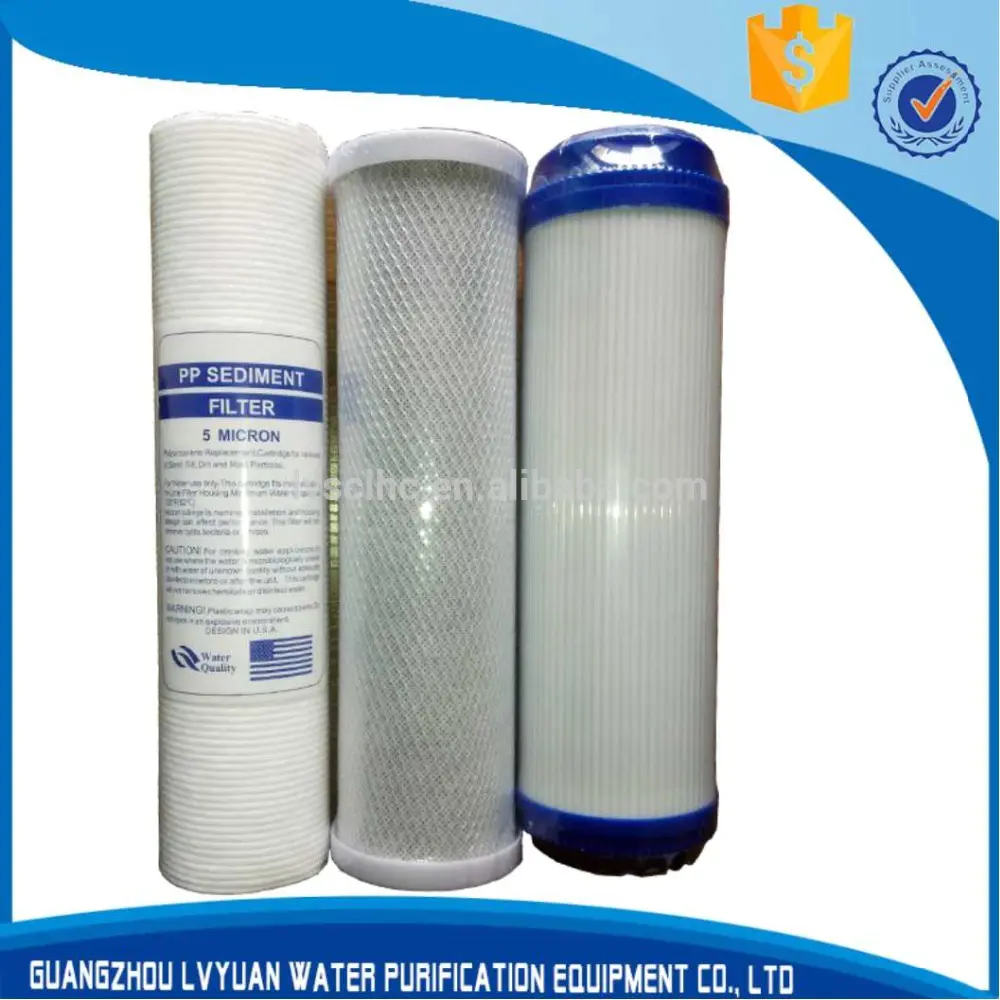 Hot Seller 10'' Refillable filter cartridge for home RO water system