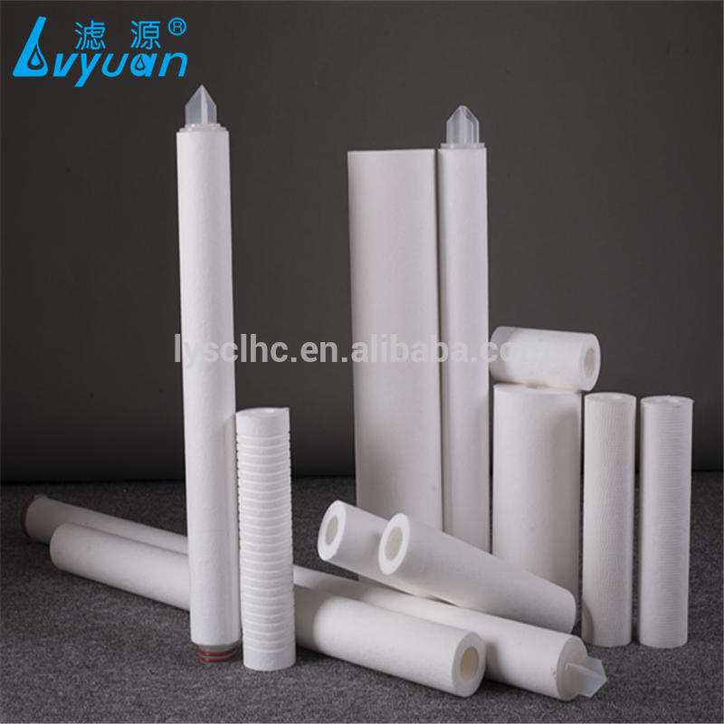 PP melt brown Micro filter media cartridge for water purification