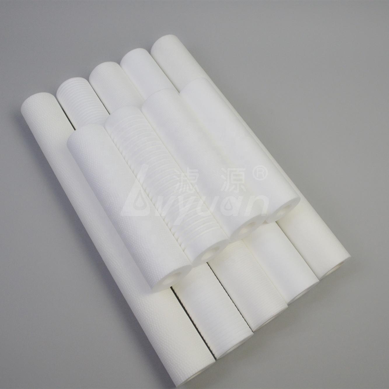 10 20 30 40 inch pp melt blown filter cartridge filter water with 1 3 5 micron