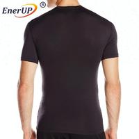 copper compression shirts short sleeves men's recovery T shirt for running basketball sportswear