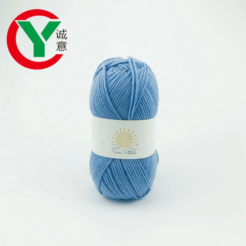 100%cotton hand knitting yarn wholesale with low price