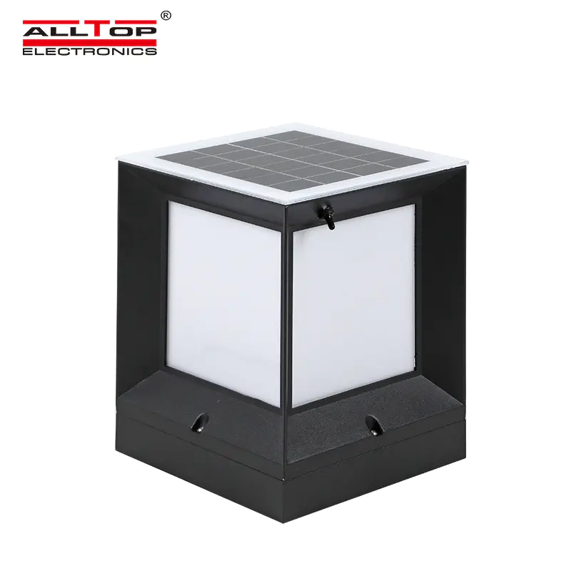 ALLTOP Modern design minimalistic garden light 5w IP65 waterproof LED solar garden light