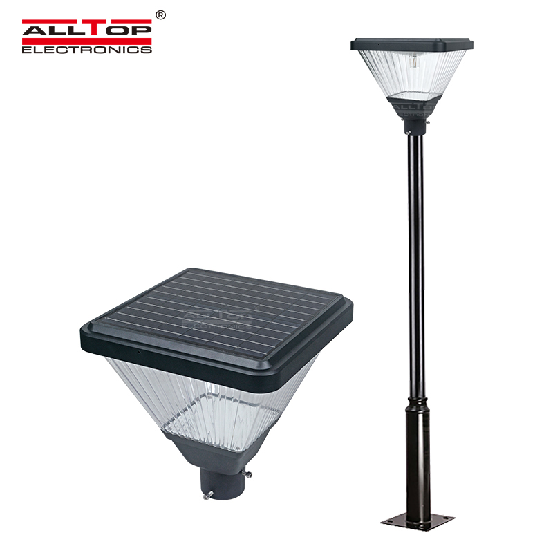 ALLTOP Waterproof modern decorative outdoor solar LED street garden lights  for road lighting-ALLTOP