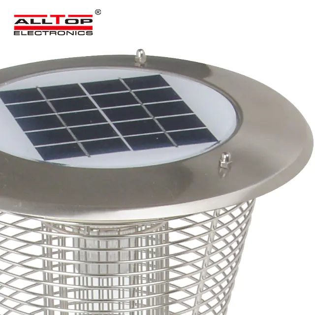 High quality fancy outdoor mosquito killing lamp 3w led solar gate light