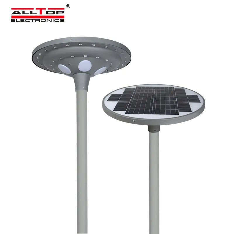 ALLTOP High brightness road park lighting ip65 30watt 60watt led solar garden lamp