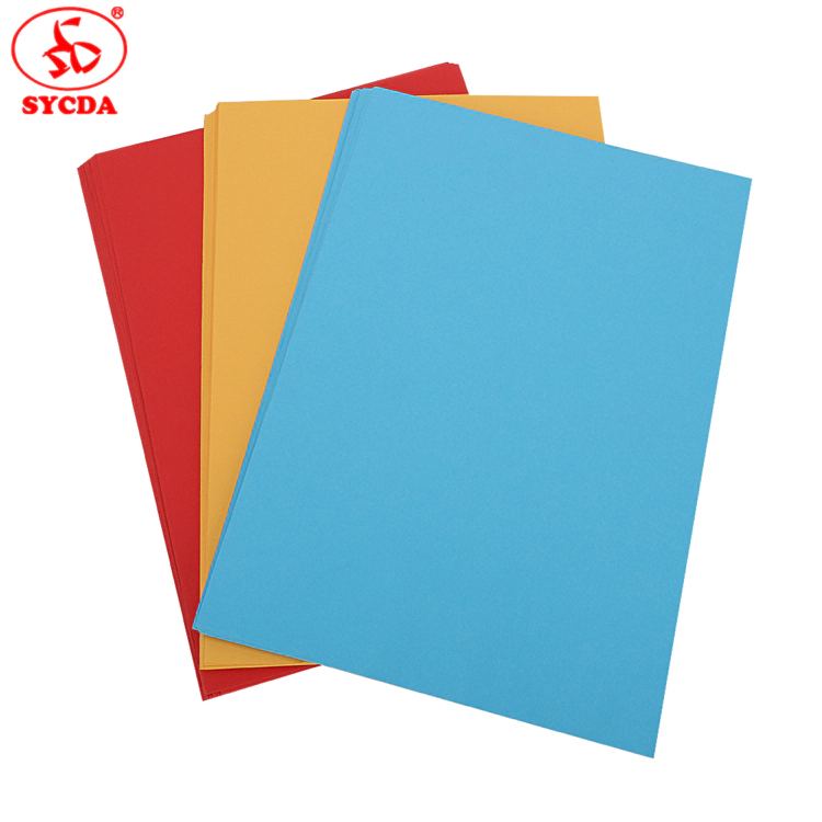 Factory Supplier coloful woodfree paper 120gsm Different Color Paper