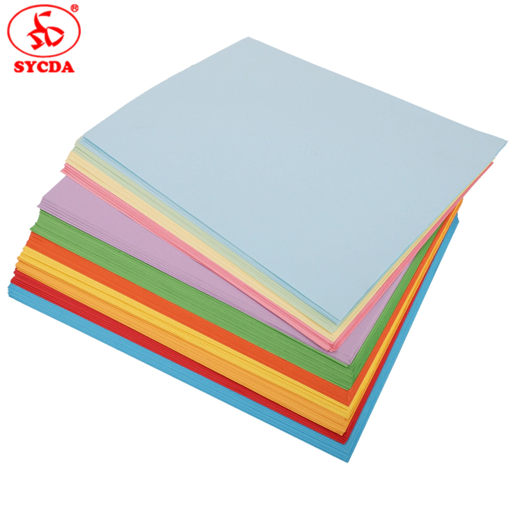 A4 size Woodfree paper coloful offset paper 70x100 For Distributor