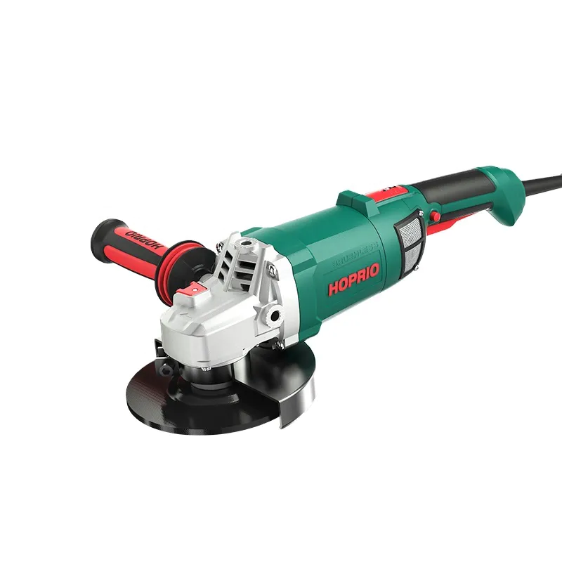 Hoprio 220V 2000W heavy industry corded brushless angle grinder wholesale