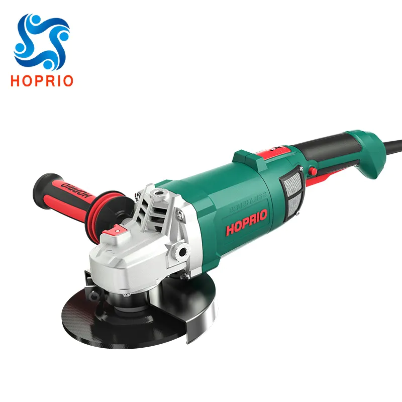 Hoprio 6 inch high effciencyhand brushless angle grinder wholesale