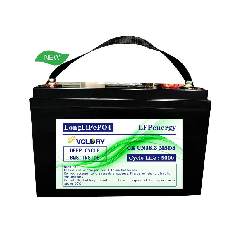 Low competitive price rechargeable 12v 100ah marine lithium battery