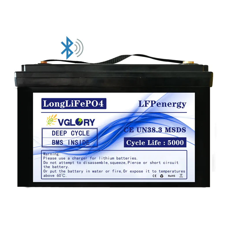 Good quality rechargeable 12v 100ah china deep cycle lithium battery