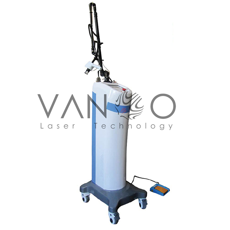 vertical co2 fractional laser beauty equipment for salon and clinic