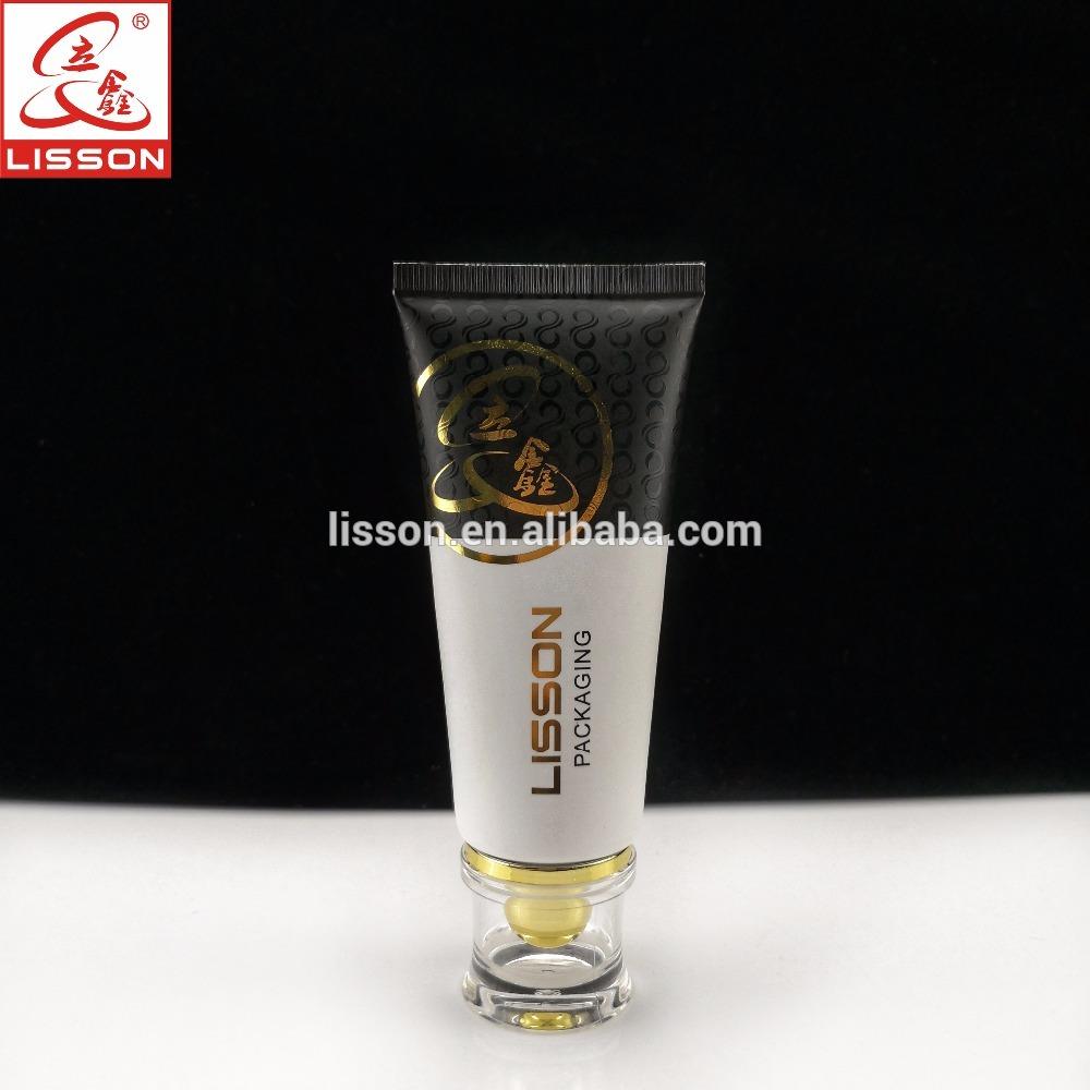 30-100g Body Skin Care Cream Packaging Cosmetic Tubes With Acrylic Cap