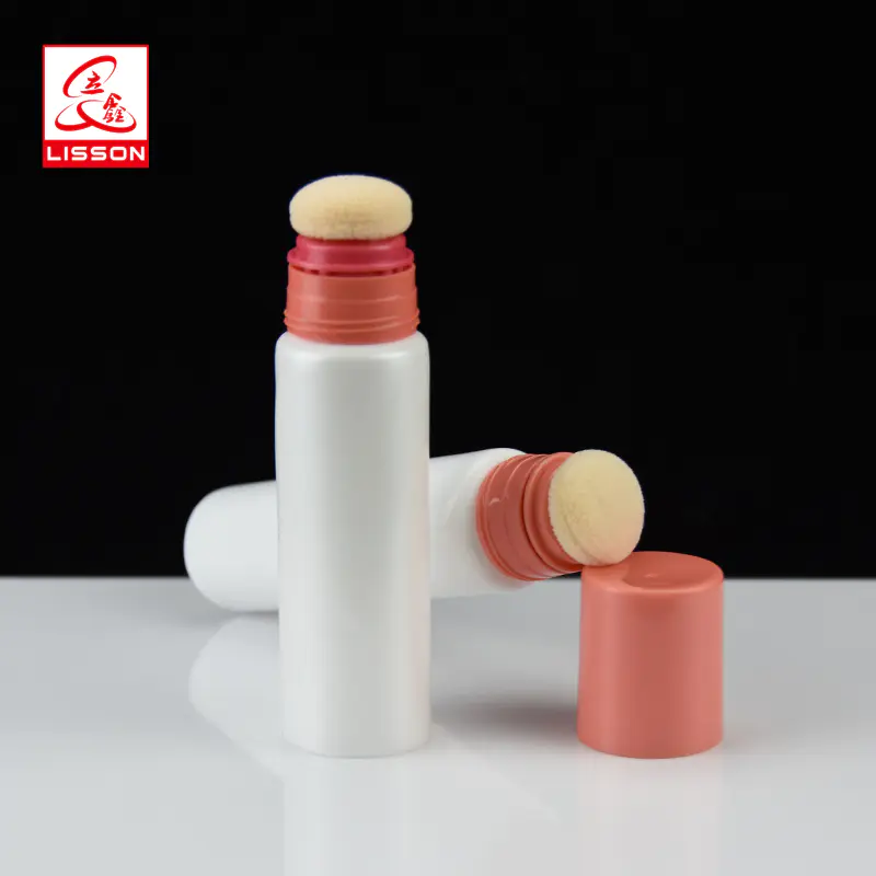 Best sell cosmetic tube with sponge applicator for BB cream packaging