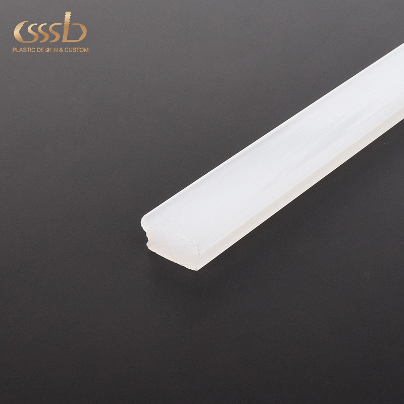 White narrow beam angle acrylic pmma linear light lens