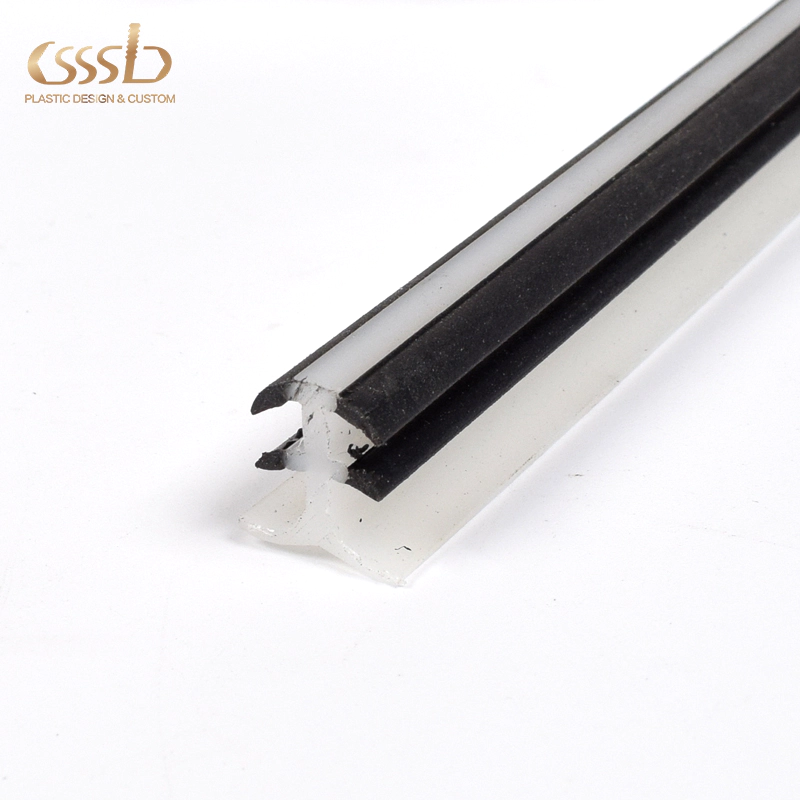 PPhard and soft extrusion insert strip for the slot of panelfactory custom sizes