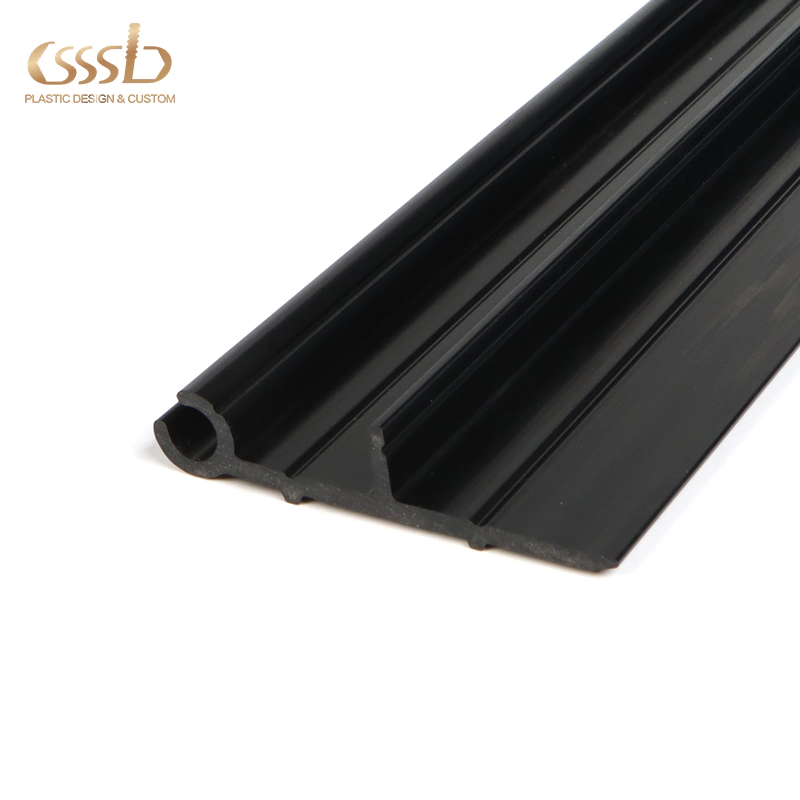 PVC profile extrusion gutter for cable with custom sizes