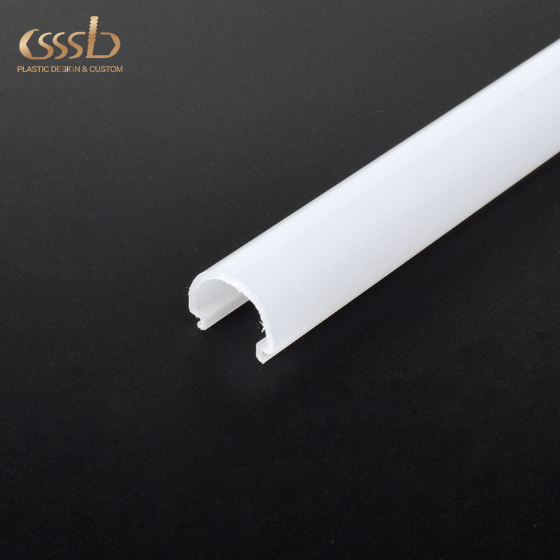 Extrusion PC Diffuser Plastic Lampshade Material led light cover