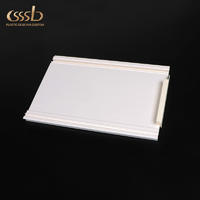 Plastic PVC rectangular profile for display of cabinet