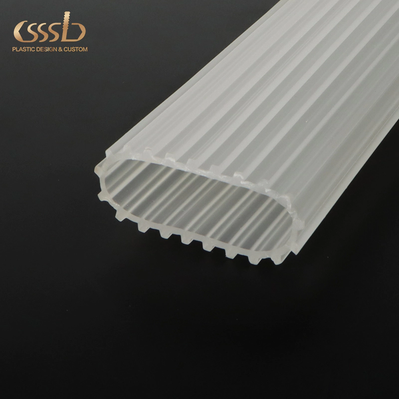 Clear PC extruded channel for led strip lights