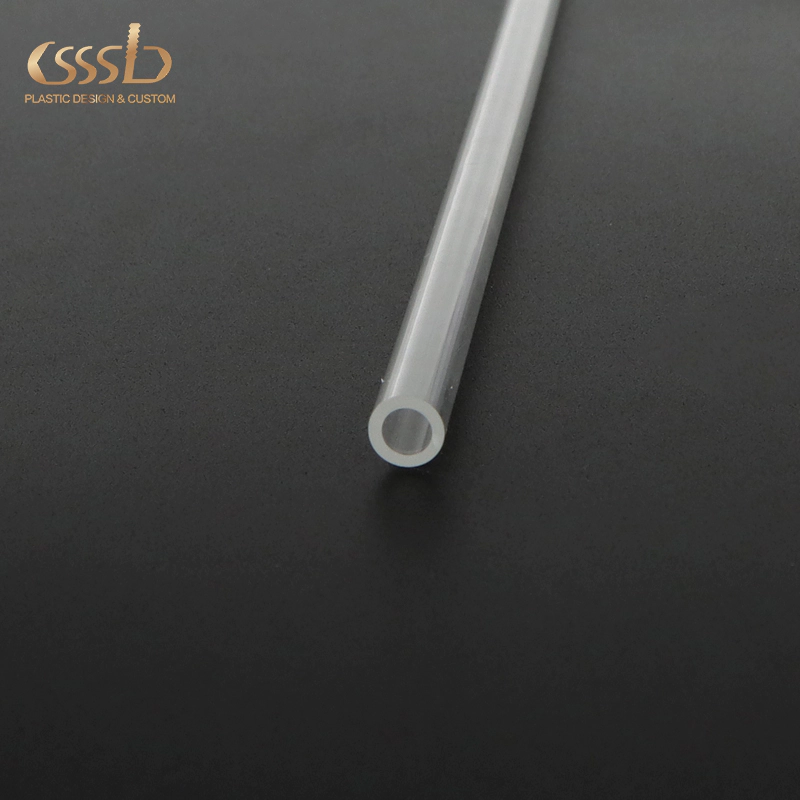 Transparent plastic pipe with diameter from 2mm to 10mm