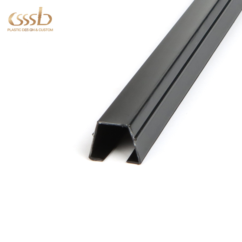 Upvc electrical channel for cable pvc extrusion plastic custom extrusion profile for cabinet