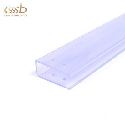 PVC U channel for electronic components packing
