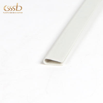 Custom size waterproof Flexible polyethylene White epe U-Channel protect furniture glass Edge Protector