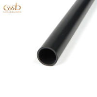 Black plastic pipe with 30mm diameter