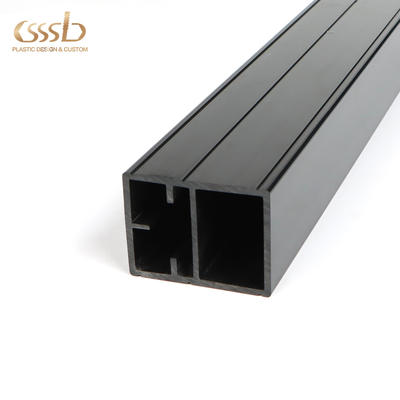 PVC rectangular speed guide profile for machine assembly line factory customized shape and sizes