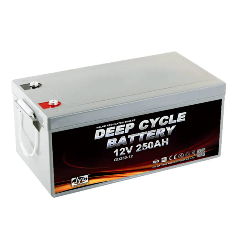 12V 250Ah Deep Cycle Battery Cell 1S12P Formed 12V 3000Ah AGM VRLA Gel Solar Batteries