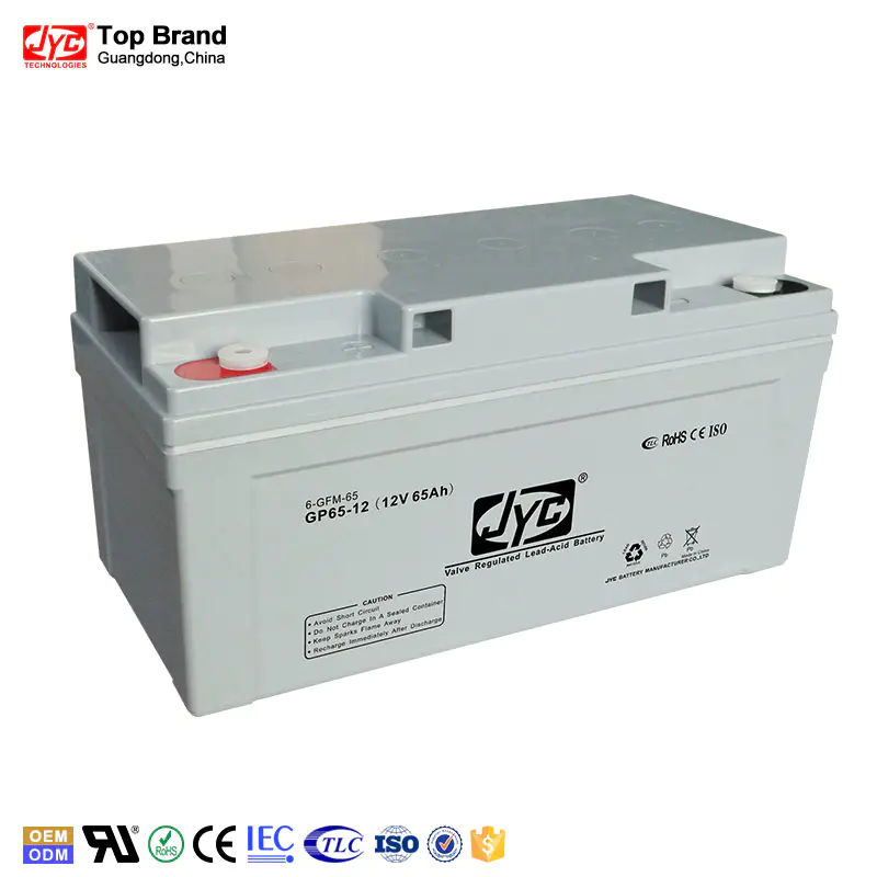 ISO CE ROHS TLC Certificate best price smf battery 12v 65ah