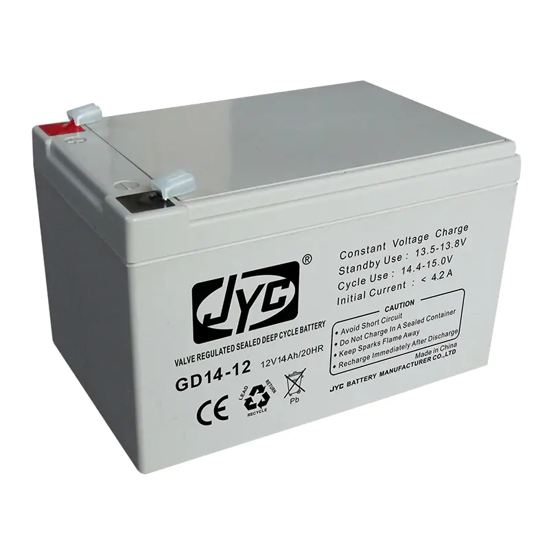 Hot quality 12v 14ah deep cycle battery