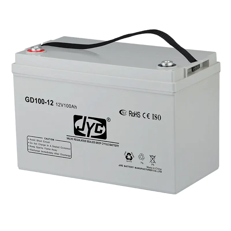 Guangdong top sealed deep cycle 12v 100ah light weight battery