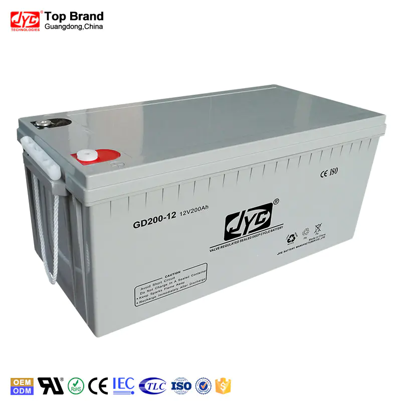 24v 200ah deep cycle battery for solar system