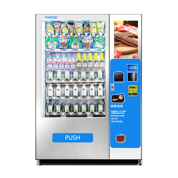 Custom commercial Bottling Beverage Vending Machine Combination vending machine with Snack Drinks