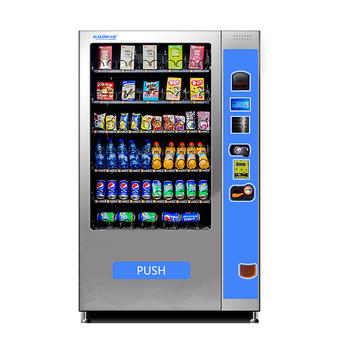 Vending machine snacks and drinks & combo vending machine with 360 big capacity