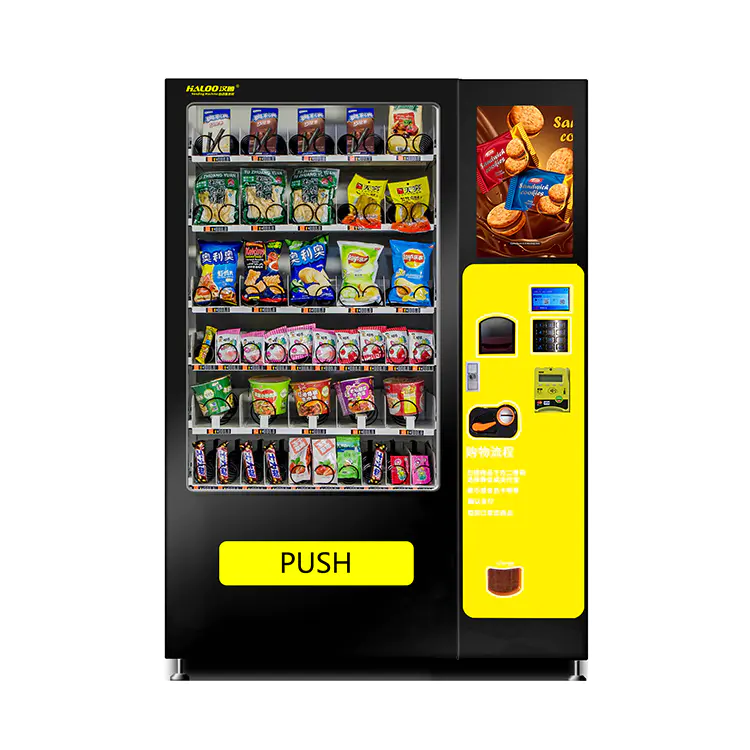 bag chips vending machine and snack vending machine with big capacity