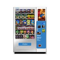 cash banknote payment snack vending machine and drink vending machine