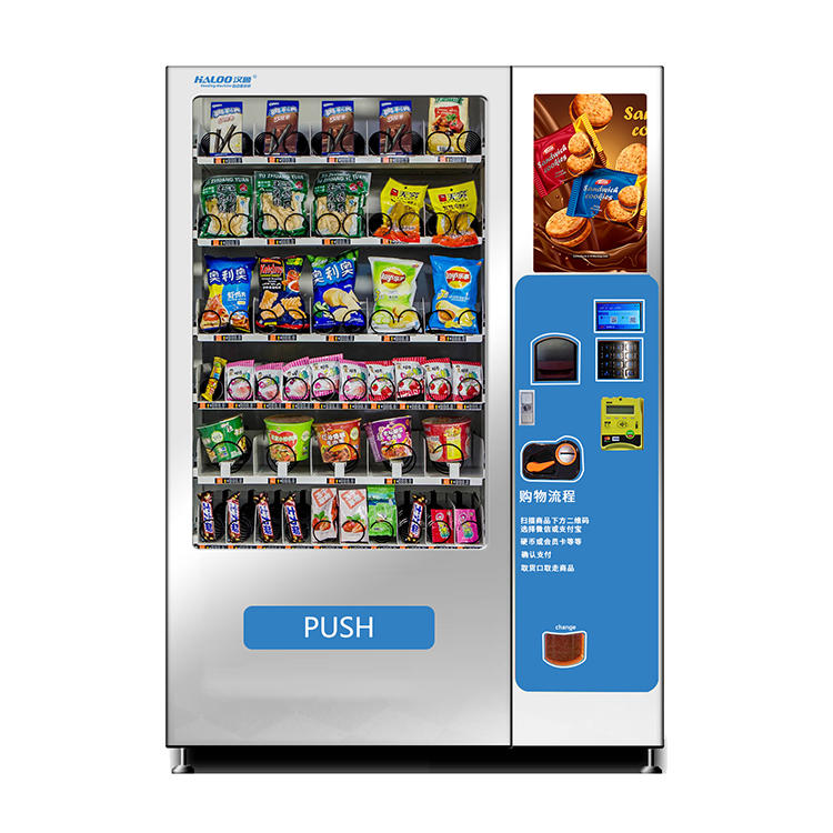 Custom commercial Bottling Beverage Vending Machine Combination vending machine with Snack Drinks