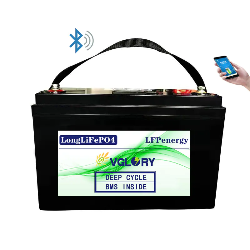 Free pollution rechargeable lifepo4 200ah battery pack
