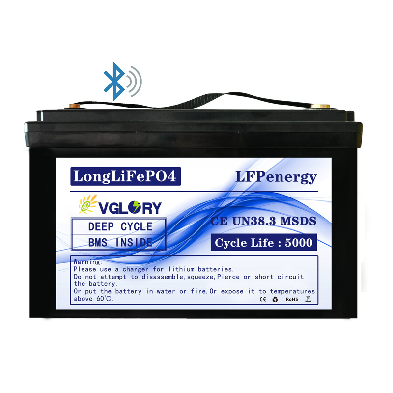 Long cycle life rechargeable 12v 200ah solar batteries battery