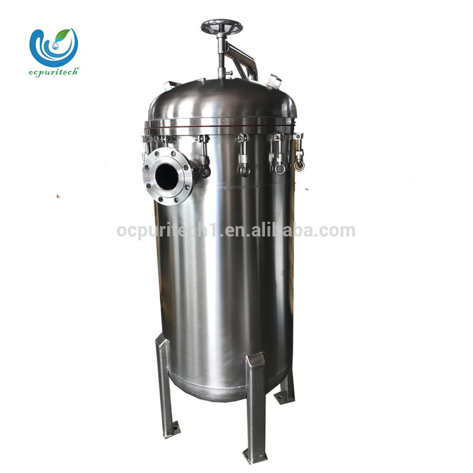 SUS304/316 Micron Cartridge housing water filter